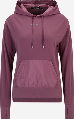 Sweat-shirt Polo Ralph Lauren en violet : devant