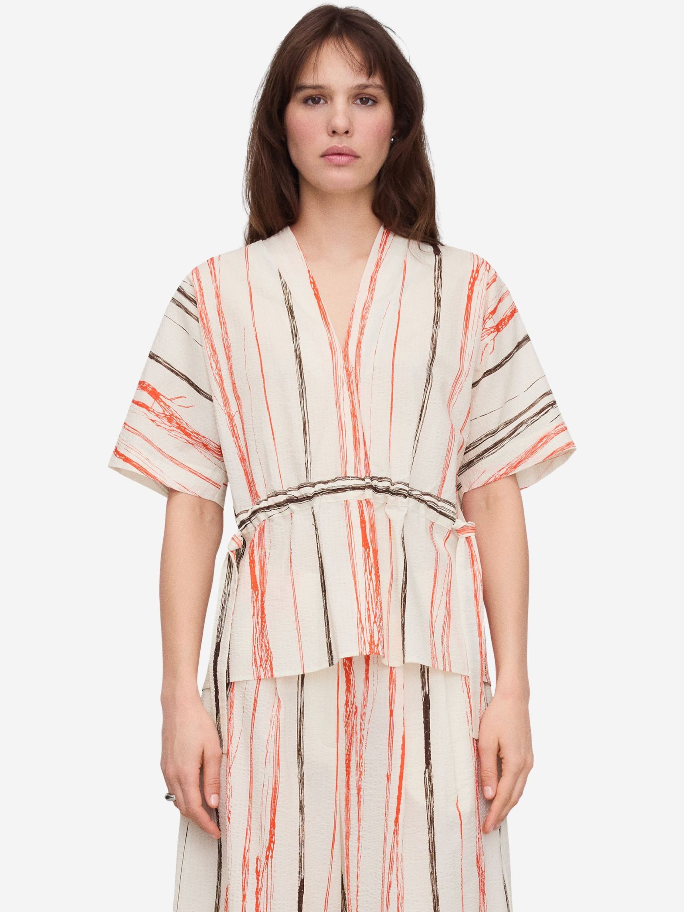 Adolfo Dominguez Top in Orange: front