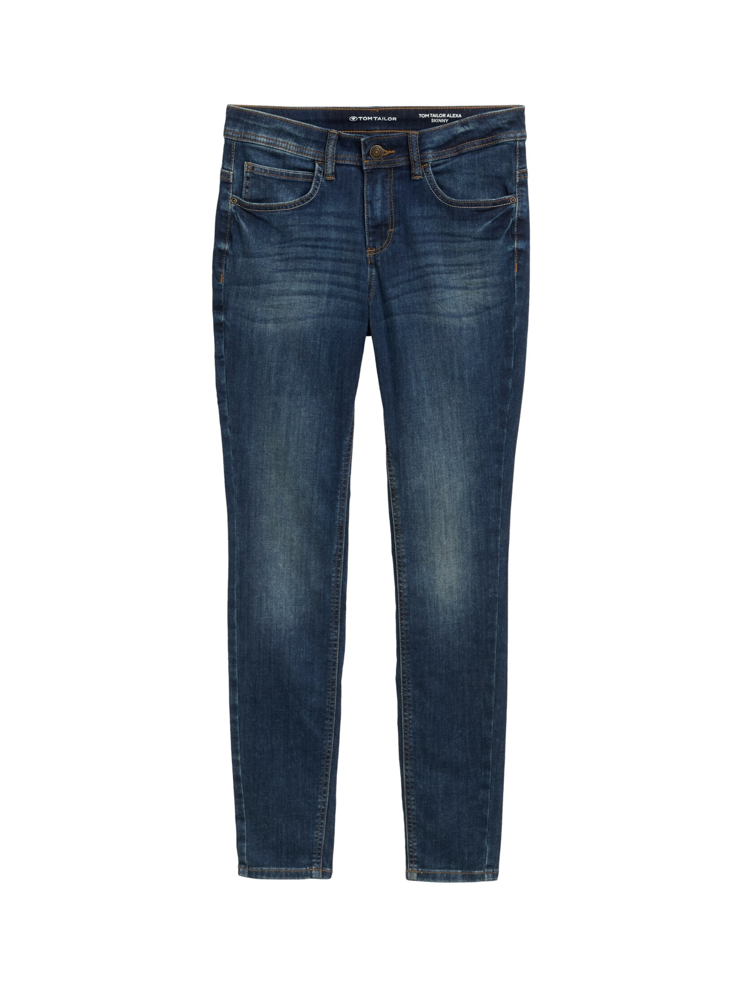 TOM TAILOR Skinny Jeans 'Alexa' in Blau: Vorderseite