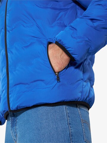 Jan Vanderstorm Between-Season Jacket 'Sarolf' in Blue