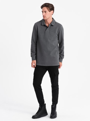 Sweat-shirt 'OM-SSNZ-0149' Ombre en gris