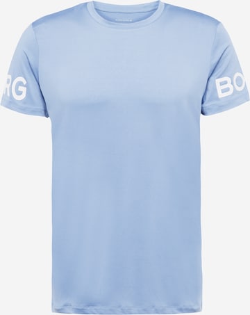 BJÖRN BORG Functioneel shirt in Blauw: voorkant