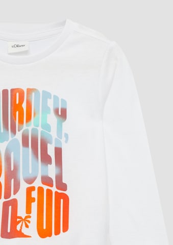 s.Oliver Shirt in Wit