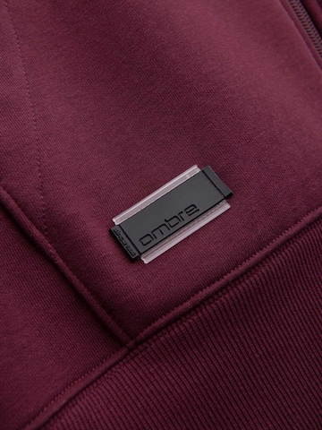 Veste de survêtement Ombre en rouge