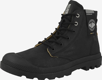 Stivaletto stringato 'Pampa Surplus' di Palladium in nero: frontale