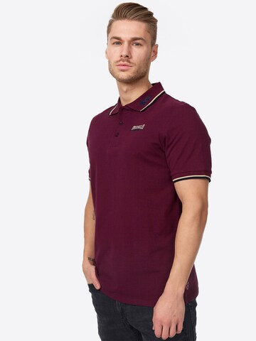 T-Shirt LONSDALE en rouge : devant