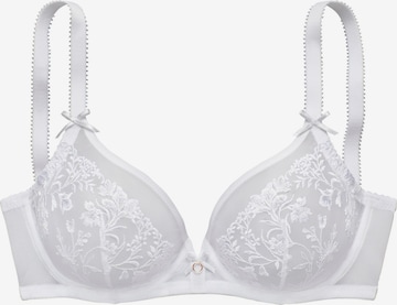 balts LASCANA T-krekla Krūšturis: no priekšpuses