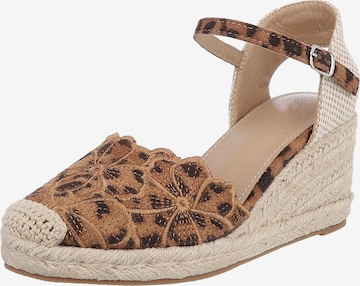 Ital-Design Pumps in Braun: Vorderseite