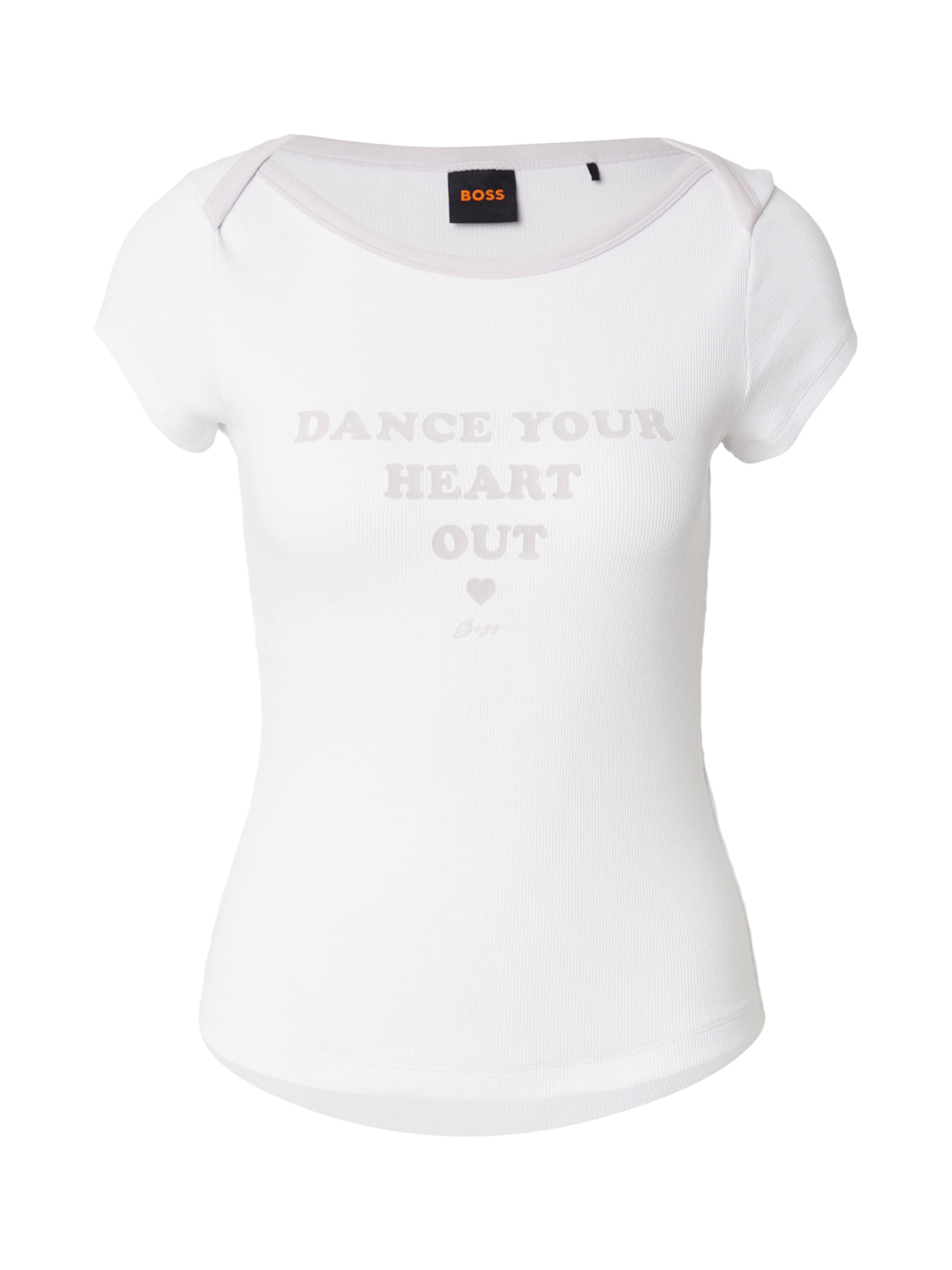 BOSS T-shirt 'C_Etendu' i vit: framsida