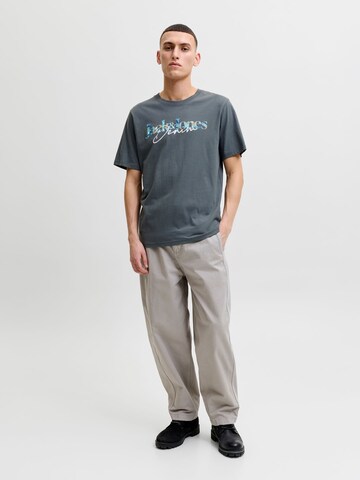 Maglietta 'JJTOM' di JACK & JONES in grigio