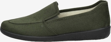 ROHDE Classic Flats 'Dames pantoffels' in Green: front