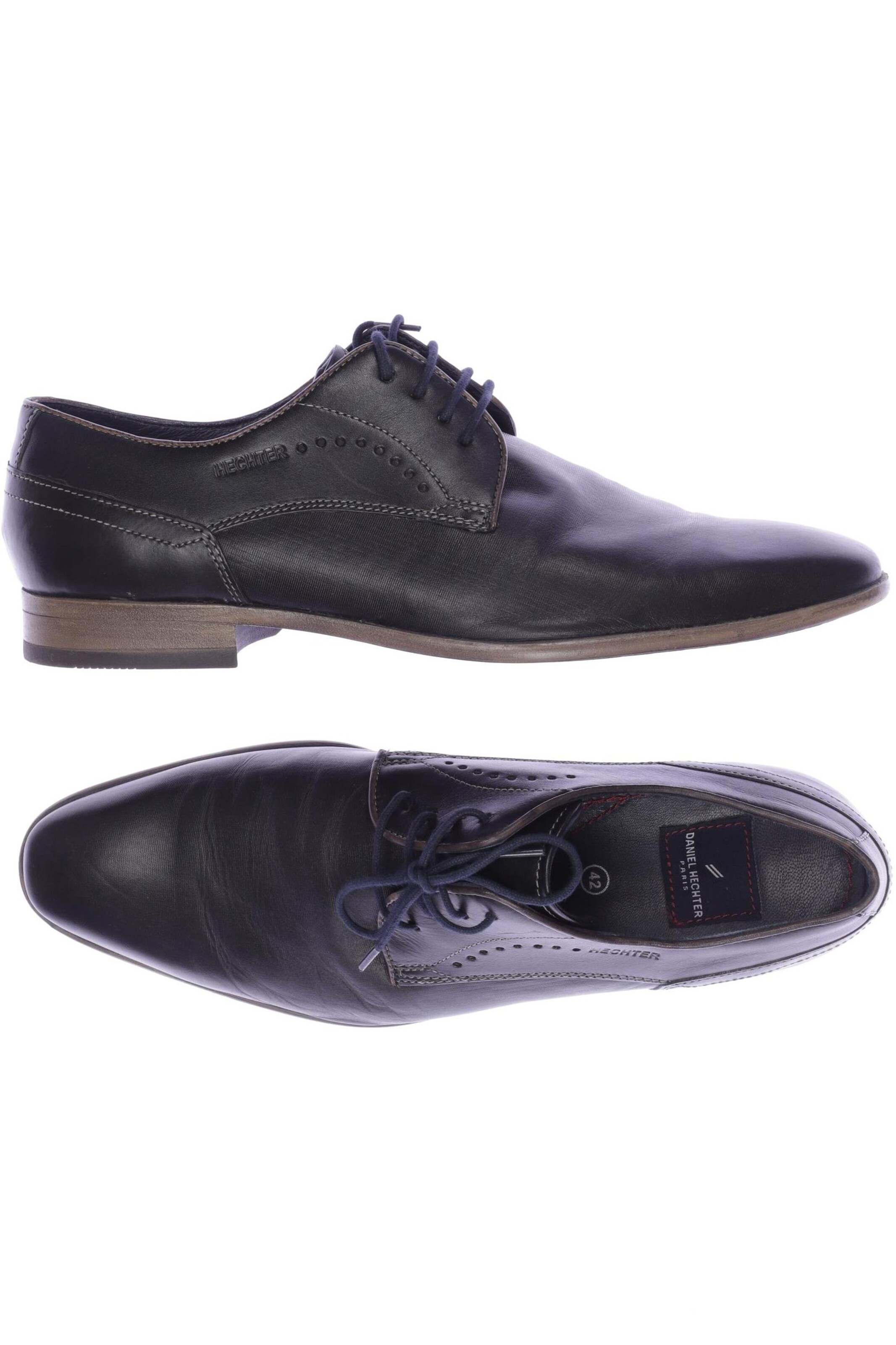 HECHTER PARIS Halbschuh 42 in Schwarz: Vorderseite