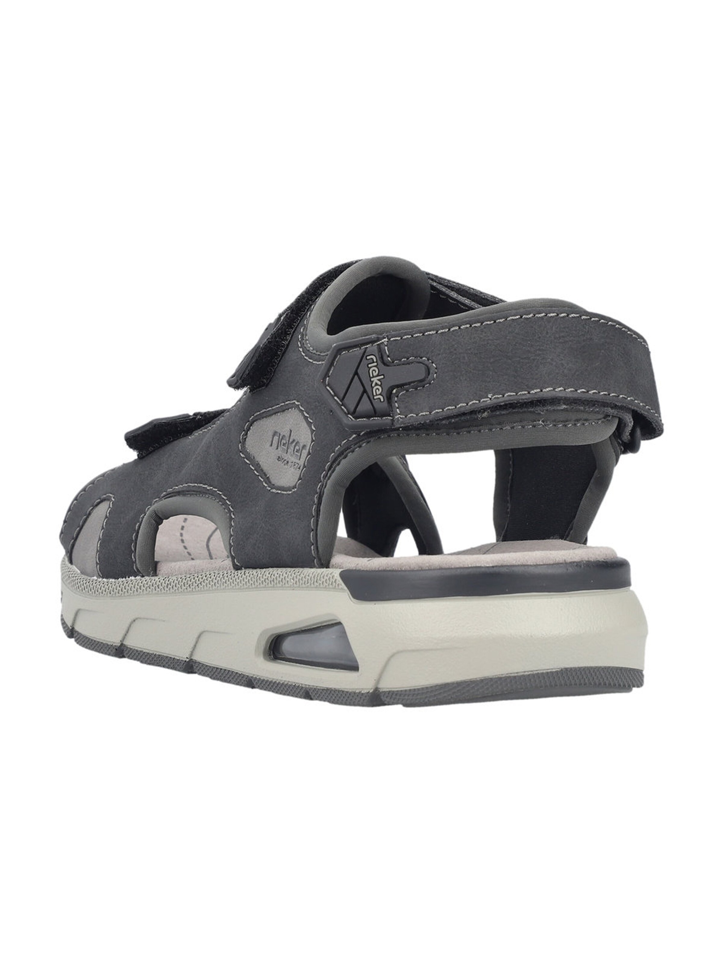 Rieker Trekingové sandály – šedá