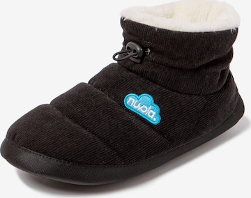 Nuvola. - Zapatillas de casa 'Home Cordy' en negro: frente