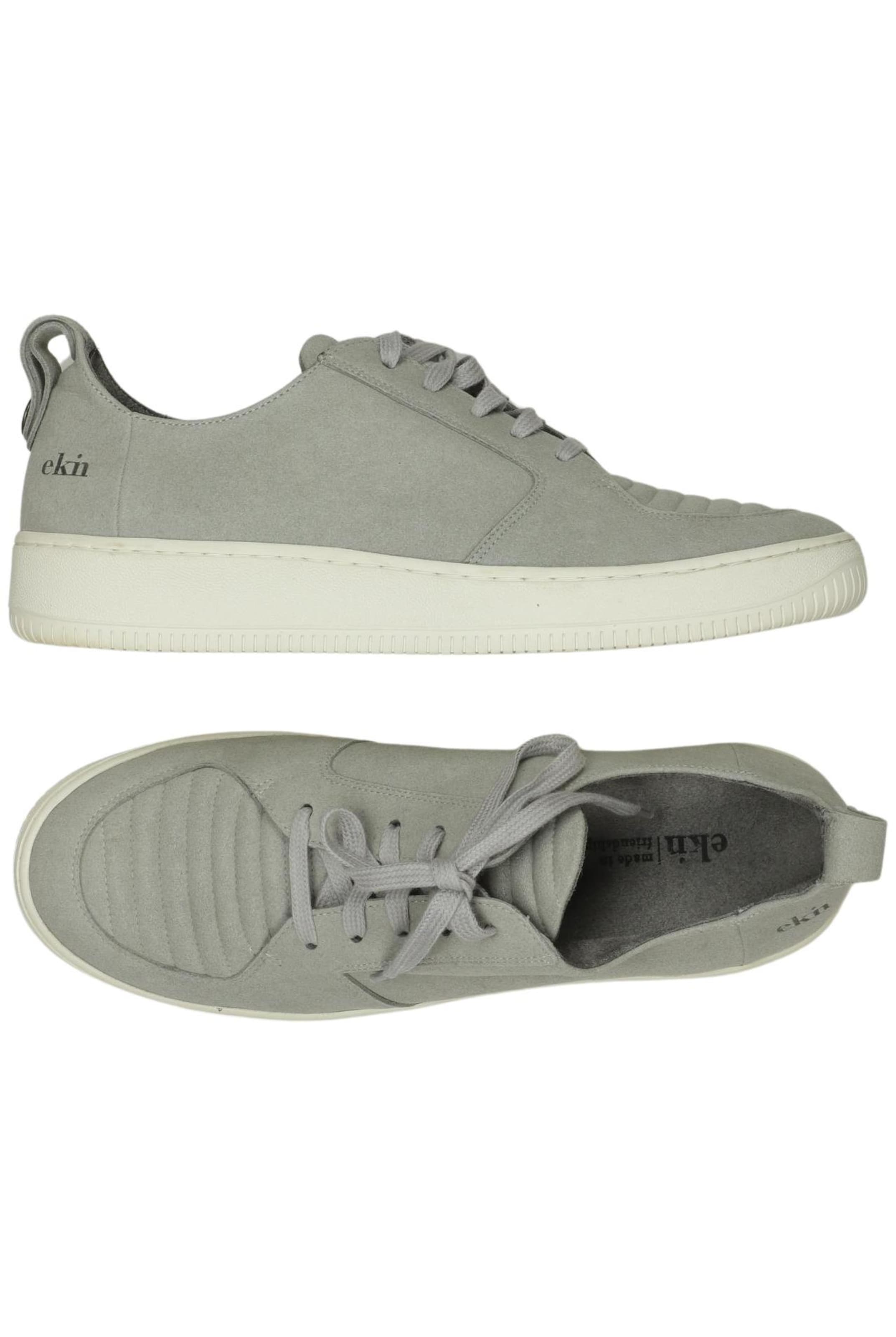 EKN Footwear Flats & Loafers in 43 in Grey: front