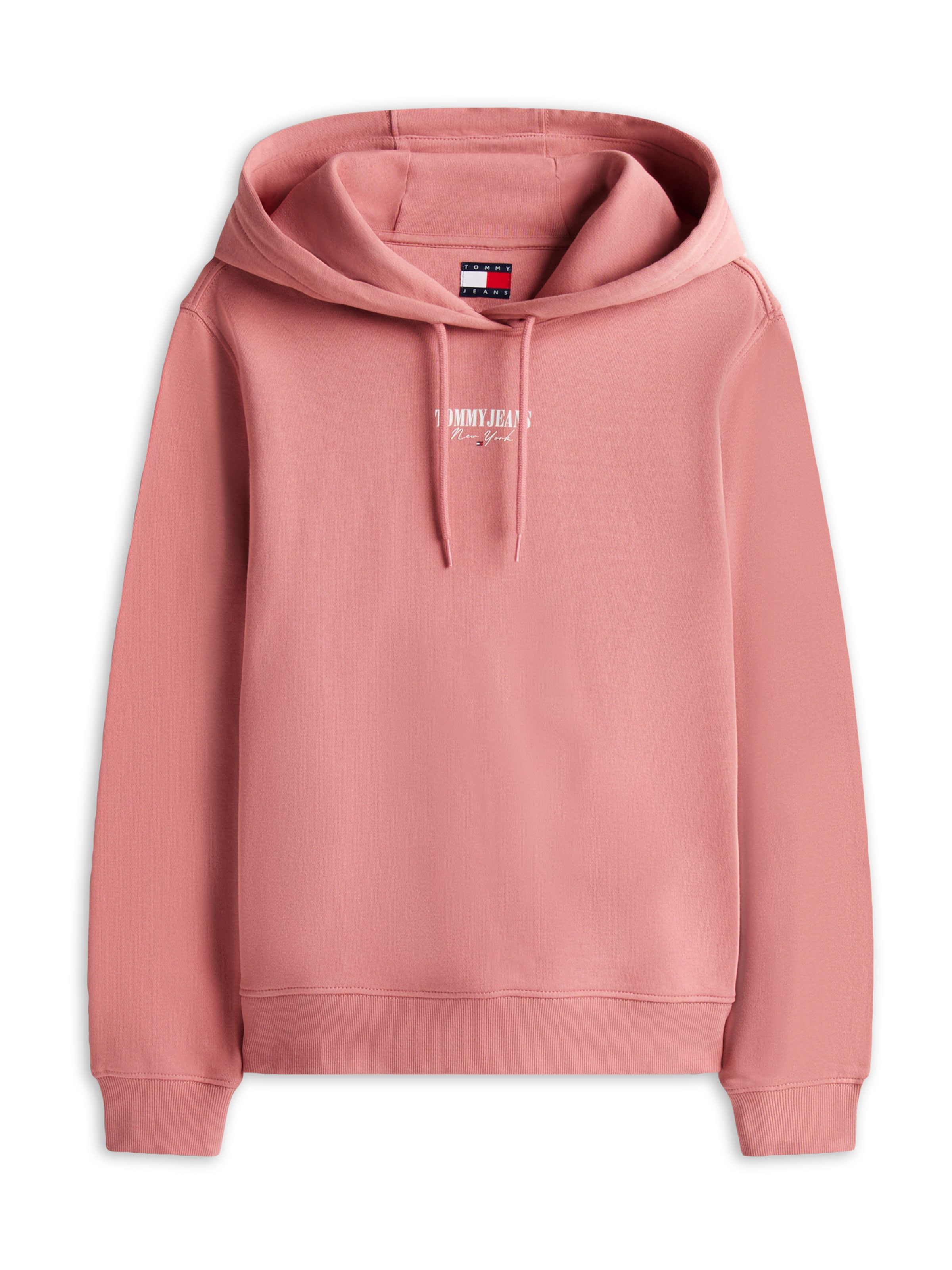 Tommy Jeans - Sweatshirt 'ESS' em rosa: frente