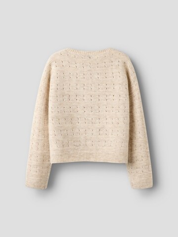 LMTD Gebreid vest in Beige