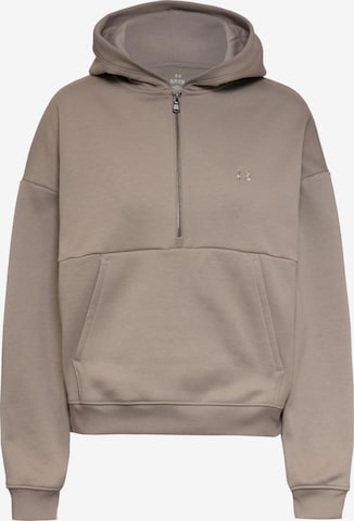 UNDER ARMOUR Sweatshirt in Brown: front