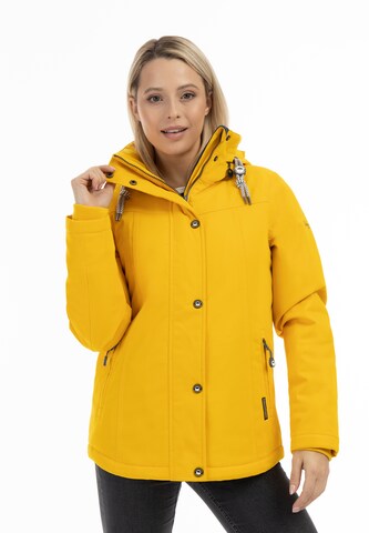 Schmuddelwedda Performance Jacket 'Yepa' in Yellow: front