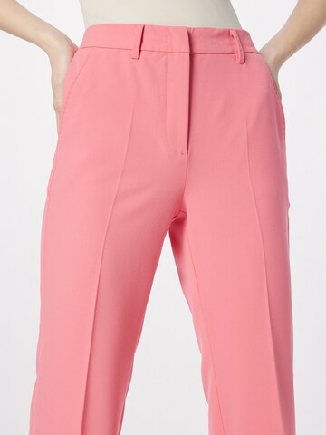 Marella Boot cut Pleated Pants 'MORENA' in Pink