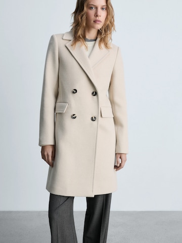 MANGO Between-seasons coat 'Dali' in Grey
