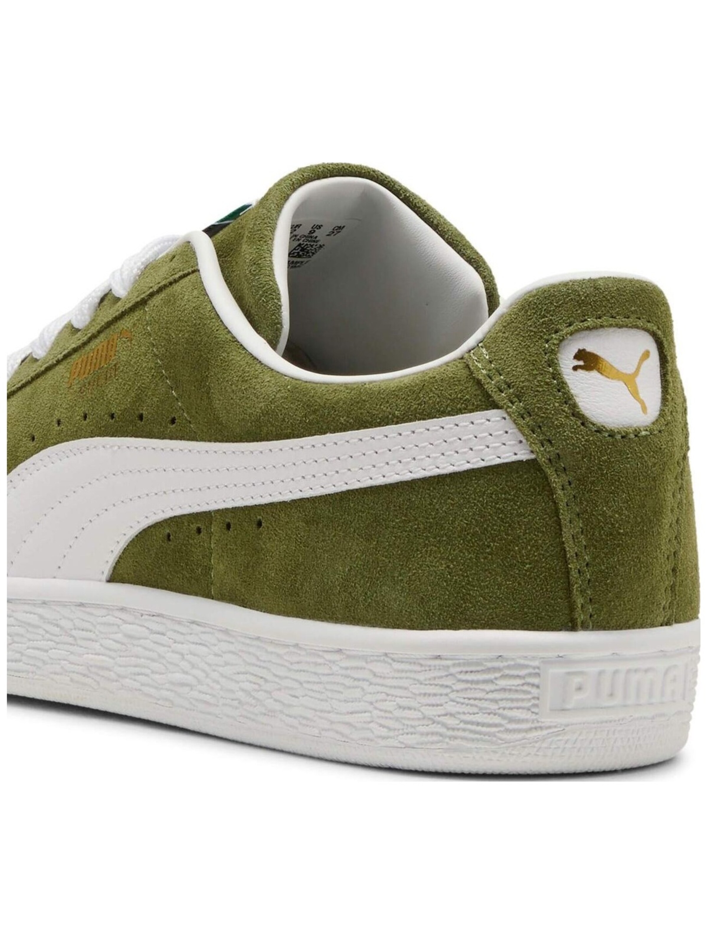 Sneaker bassa di PUMA in verde