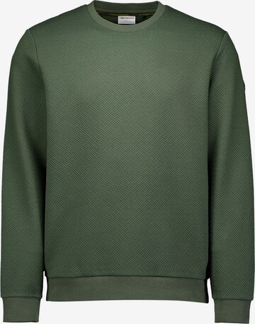 Sweat-shirt No Excess en vert : devant