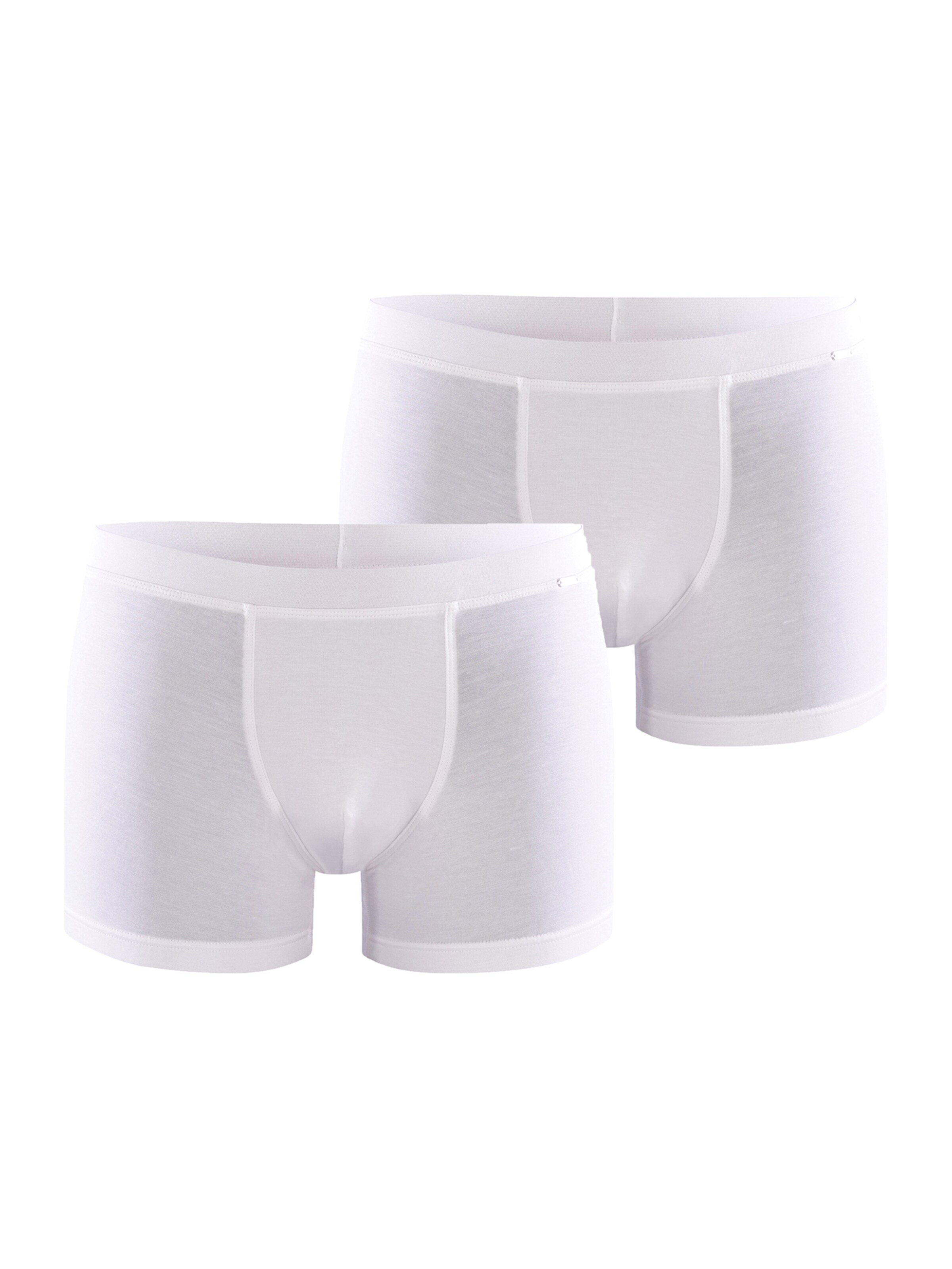 Blackspade - Calzoncillo boxer ' Silver ' en blanco: frente