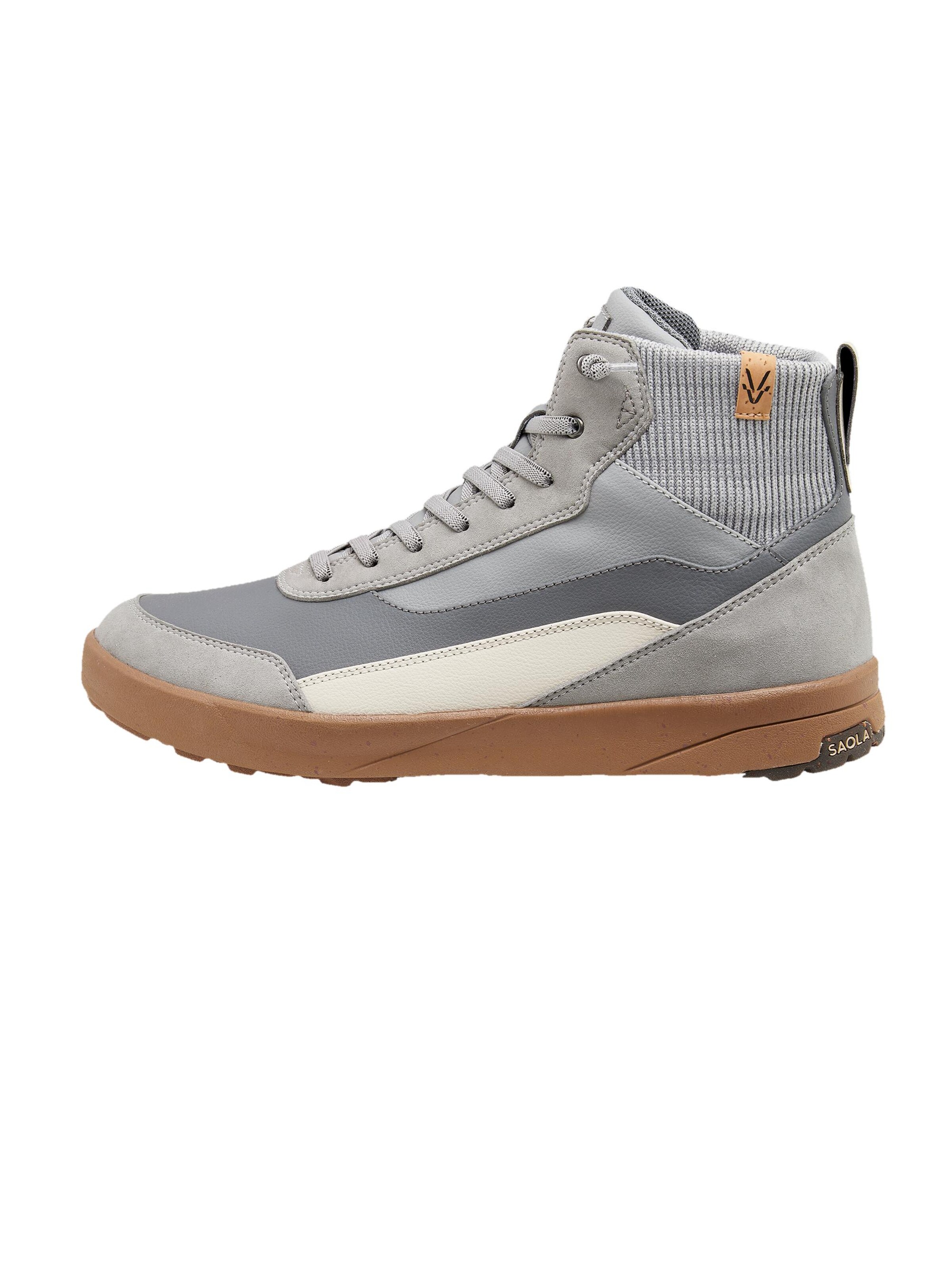 SAOLA Sneaker high 'Quito Mid Waterproof M Grey'‌‌‌‌‌‌‌ in Grau