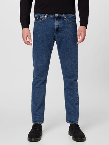 Tommy Jeans Slimfit Jeans 'Scanton' in Blauw: voorkant