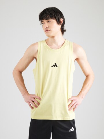 Maglia funzionale di ADIDAS SPORTSWEAR in giallo: frontale