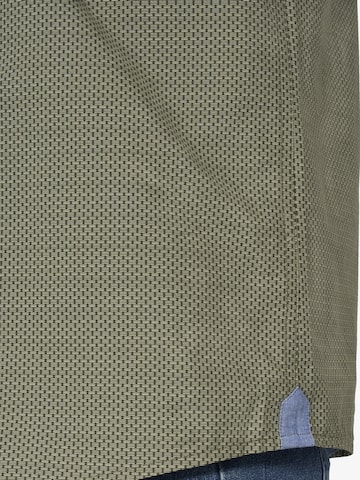Jan Vanderstorm Comfort fit Button Up Shirt 'Laason' in Green