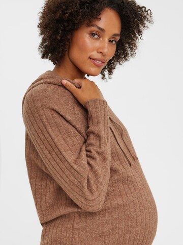 Vero Moda Maternity Πουλόβερ 'Lulu Lefile' σε καφέ