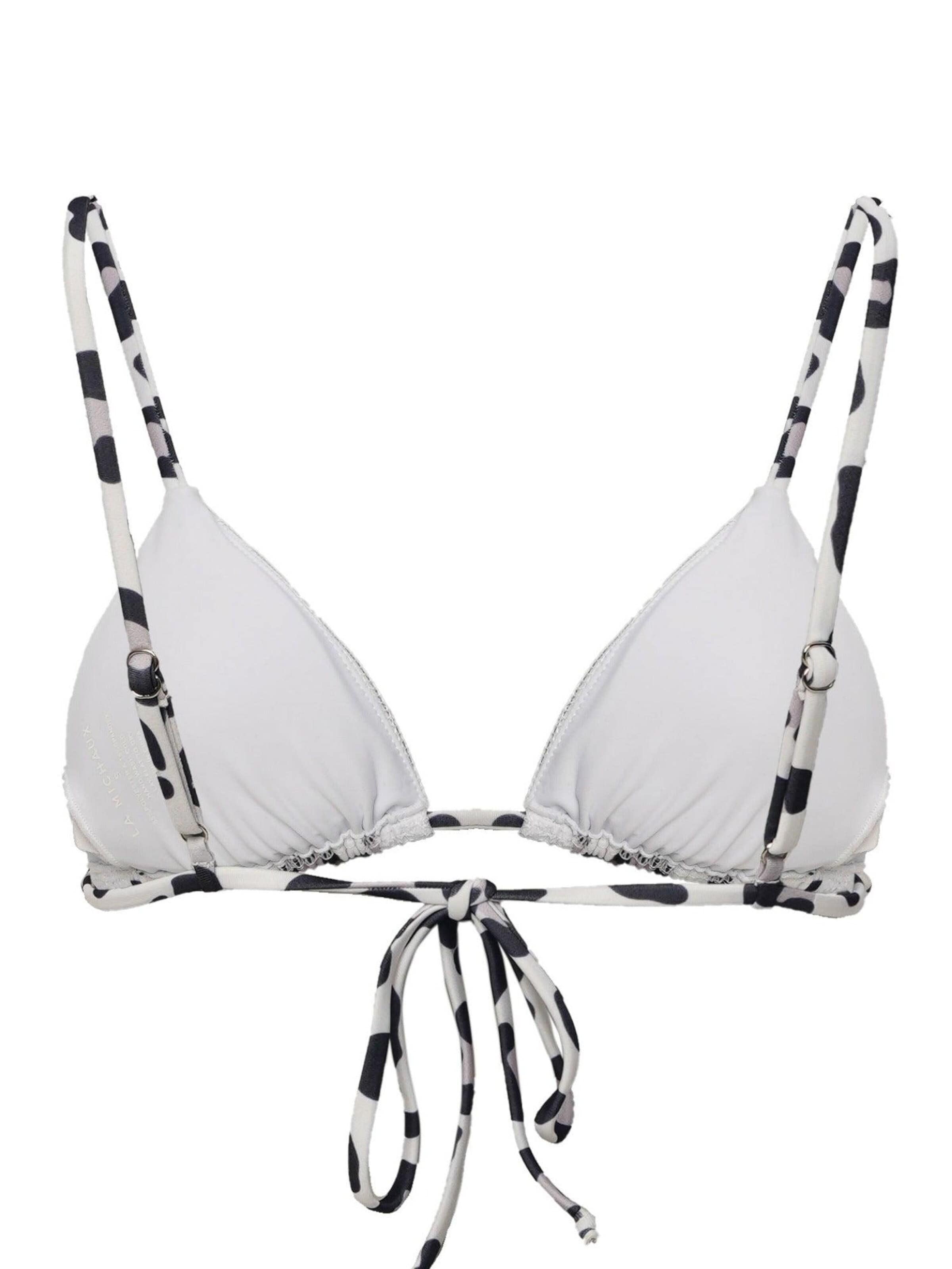 La Michaux Triangel Bikinitop 'FOXY'‌‌‌‌‌‌‌‌‌‌ in Weiß