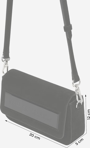 Karl Lagerfeld Наплечная сумка 'IKON' в Черный
