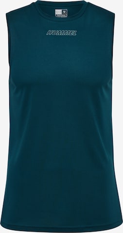 Hummel Performance shirt 'Flex' in Blue: front