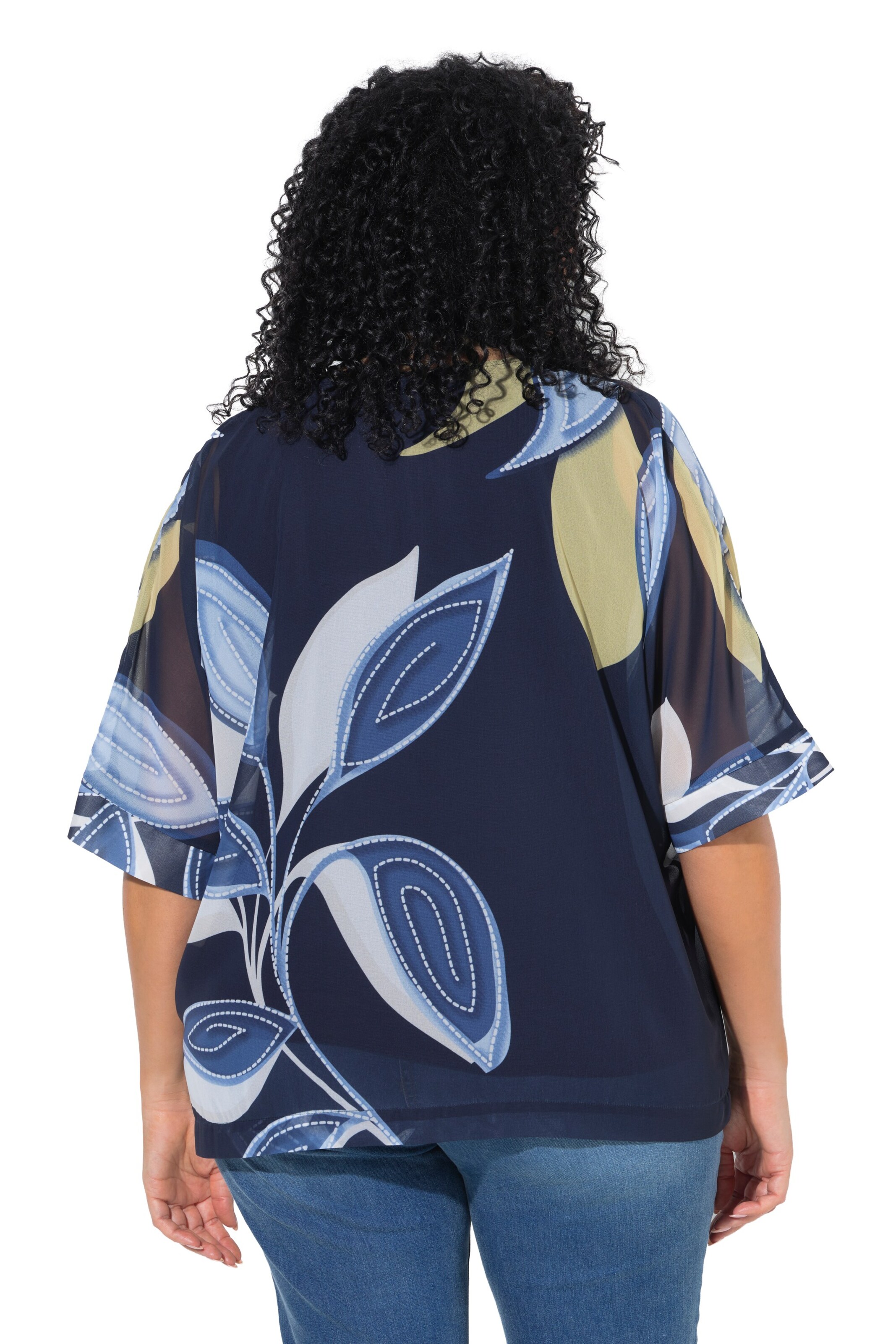 Ulla Popken Blouse in Blauw