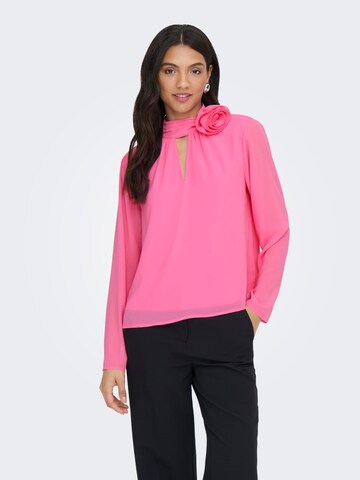 JDY Blouse 'JDYNomi' in Pink: front