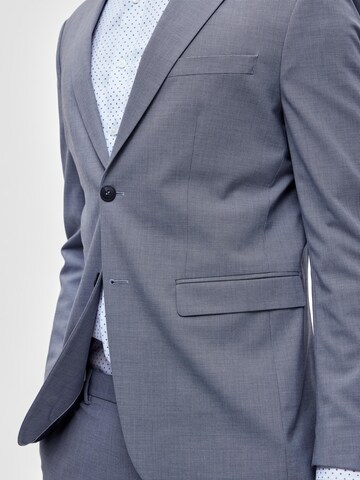 SELECTED HOMME Slim fit Business-colbert 'Timeliam' in Blauw
