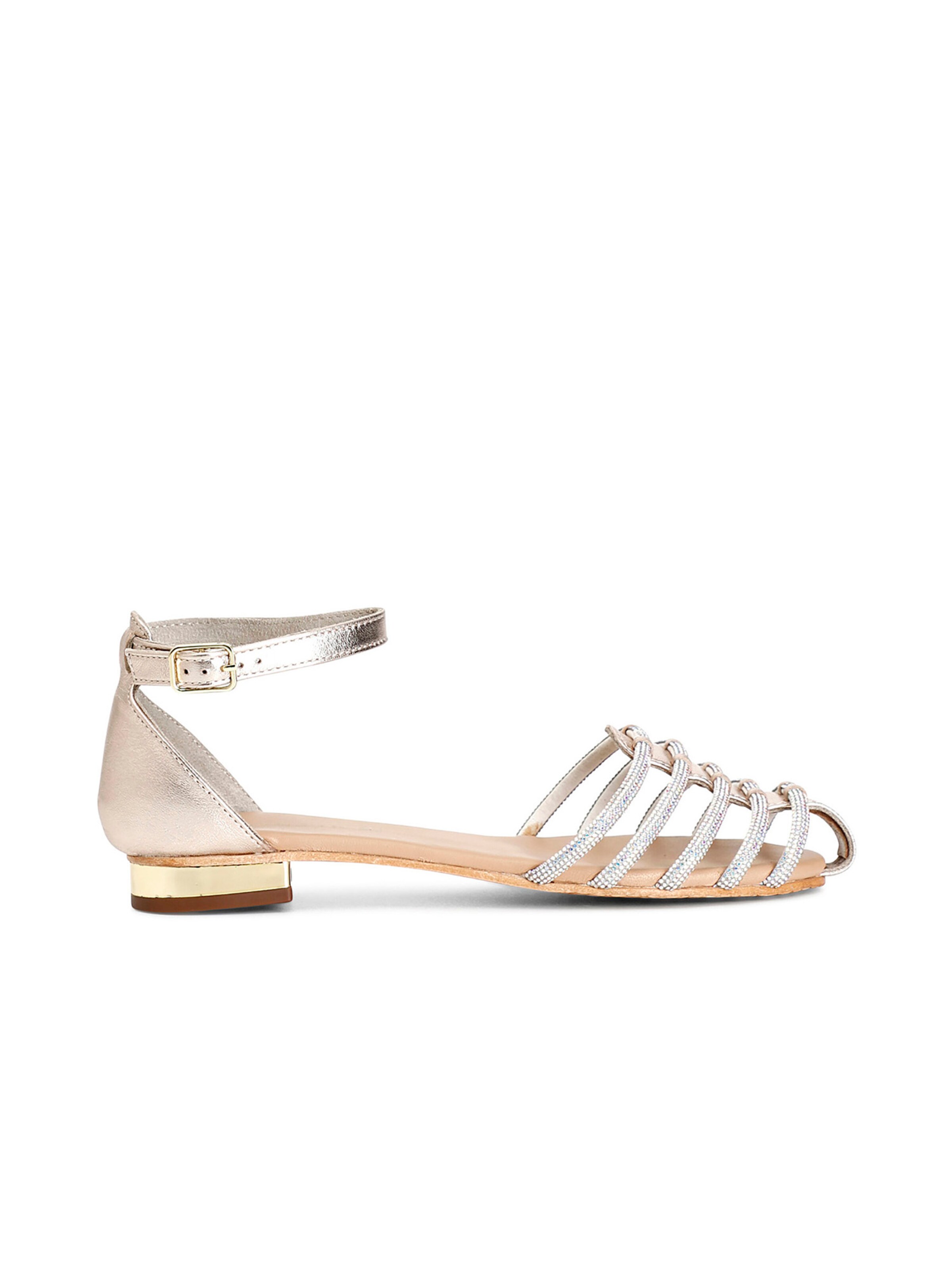 Ballerina di CAFè NOIR in argento: frontale