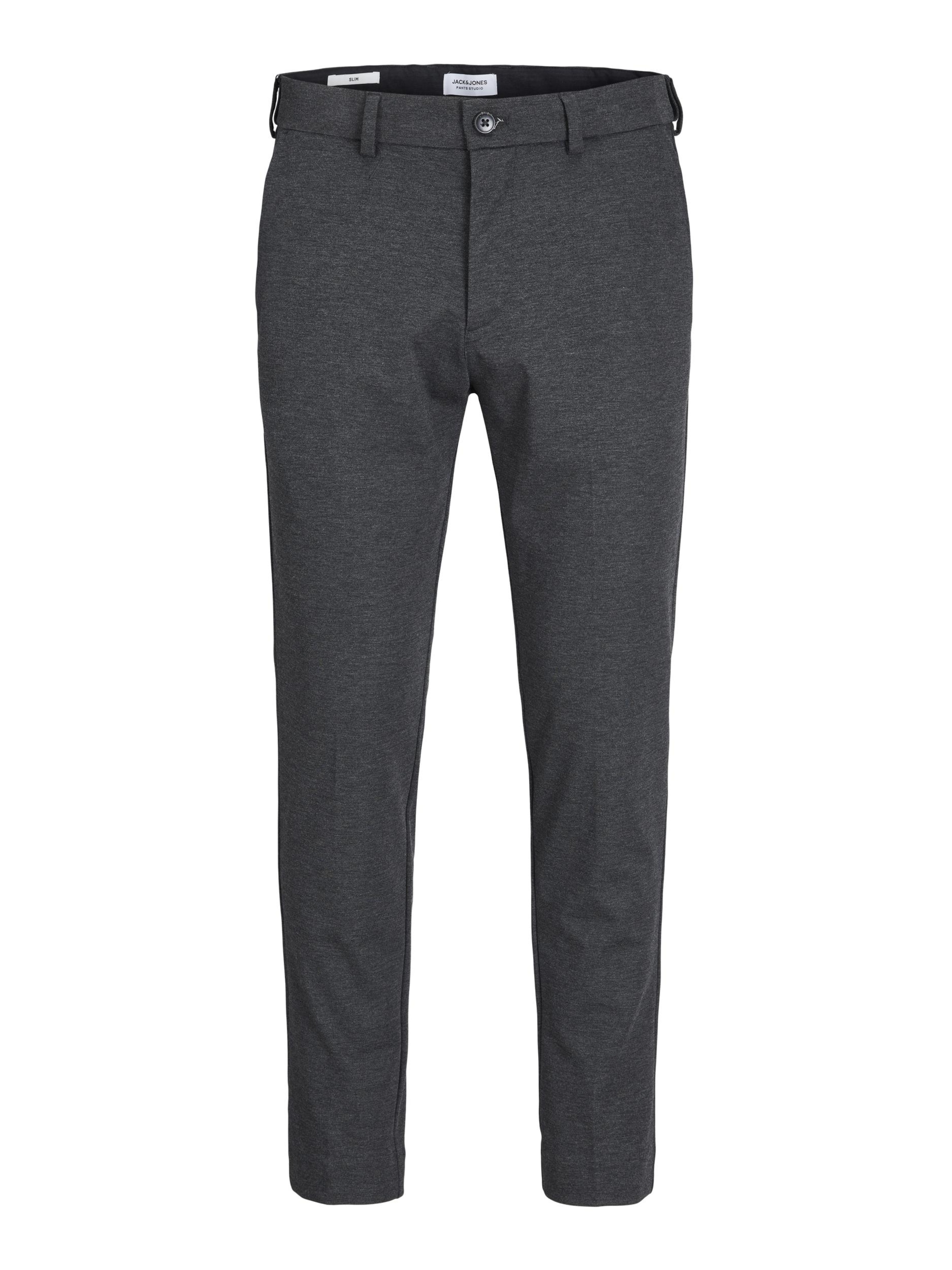 Pantalon chino 'JPSTMARCO JJCOOPER' JACK & JONES en gris : devant