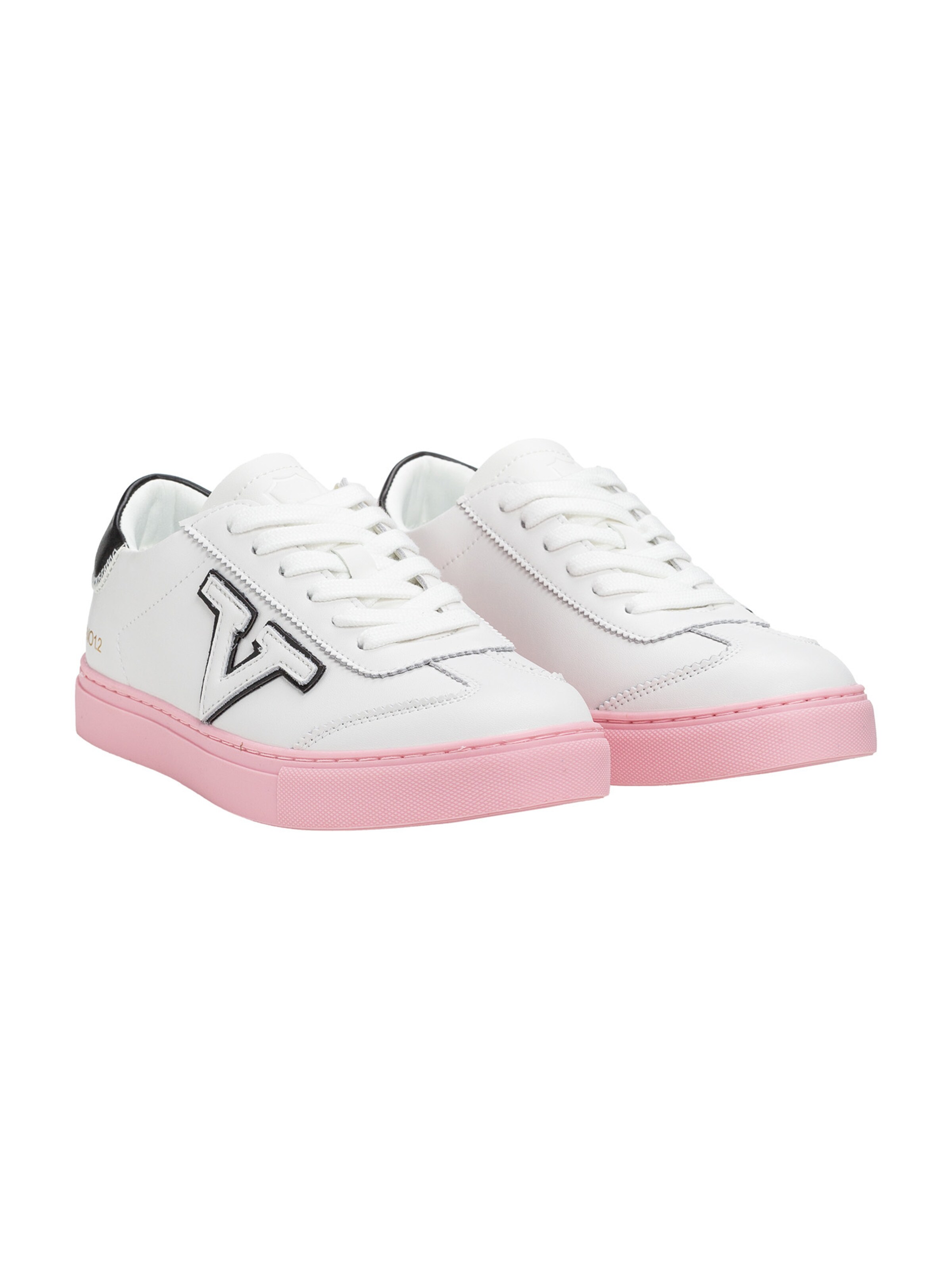 19V69 ITALIA Platform trainers 'Moanna' in White