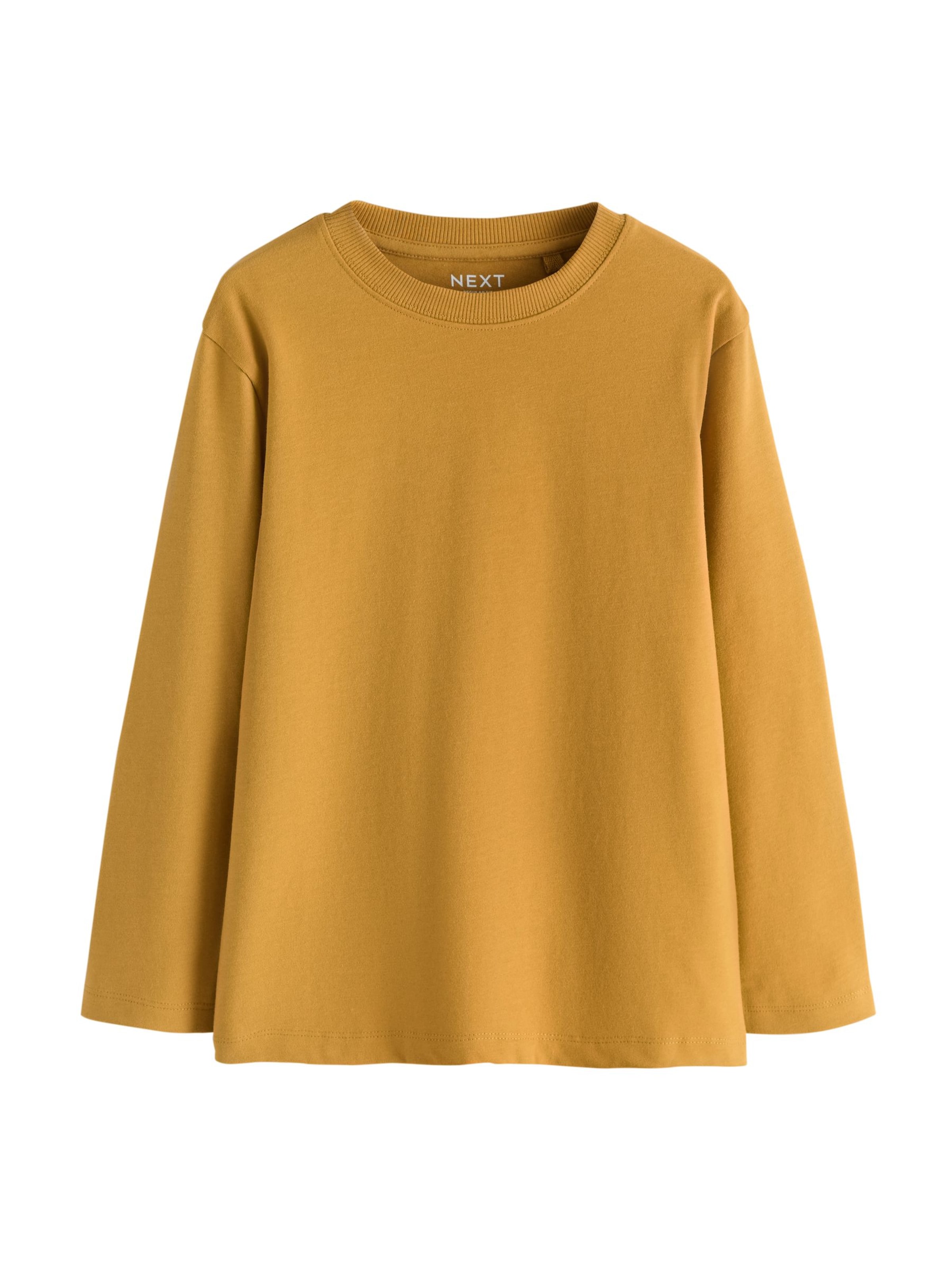 Next Shirt in Geel: voorkant