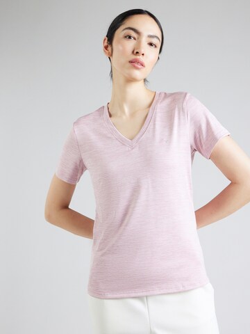 T-shirt fonctionnel ONLY PLAY en rose : devant