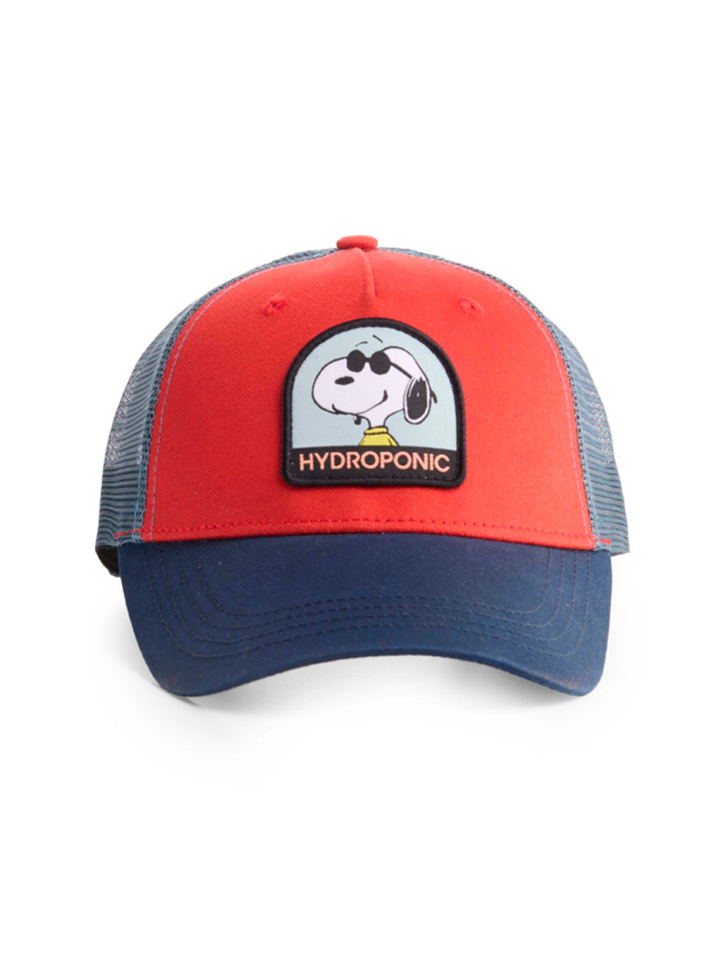 hydroponic - Gorra deportiva 'Hydroponic x Peanuts Cool Cap' en rojo: frente