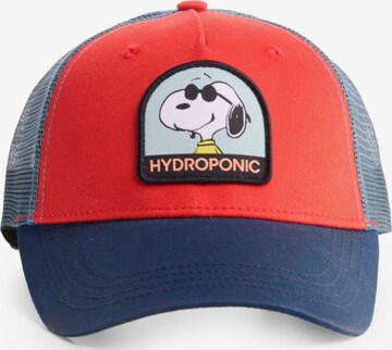 hydroponic - Gorra deportiva 'Hydroponic x Peanuts Cool Cap' en rojo: frente