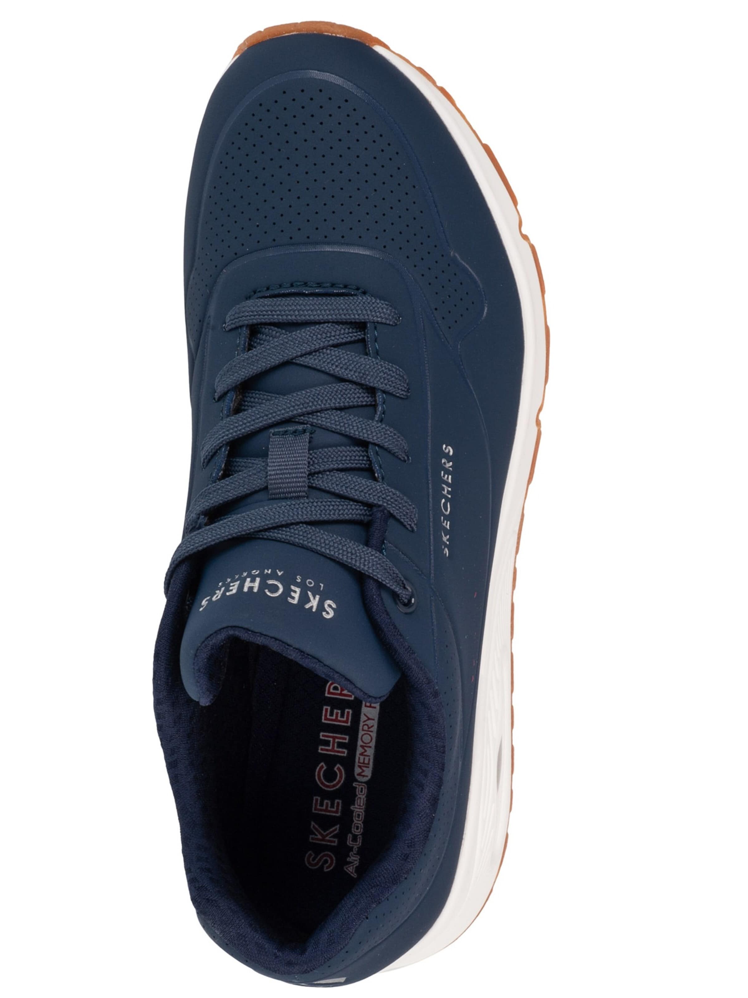 SKECHERS Sneakers laag 'Uno-Stand on Air' in Blauw