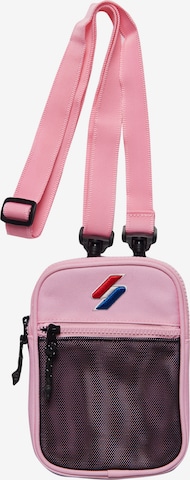 Superdry Crossbody Bag in Pink: front