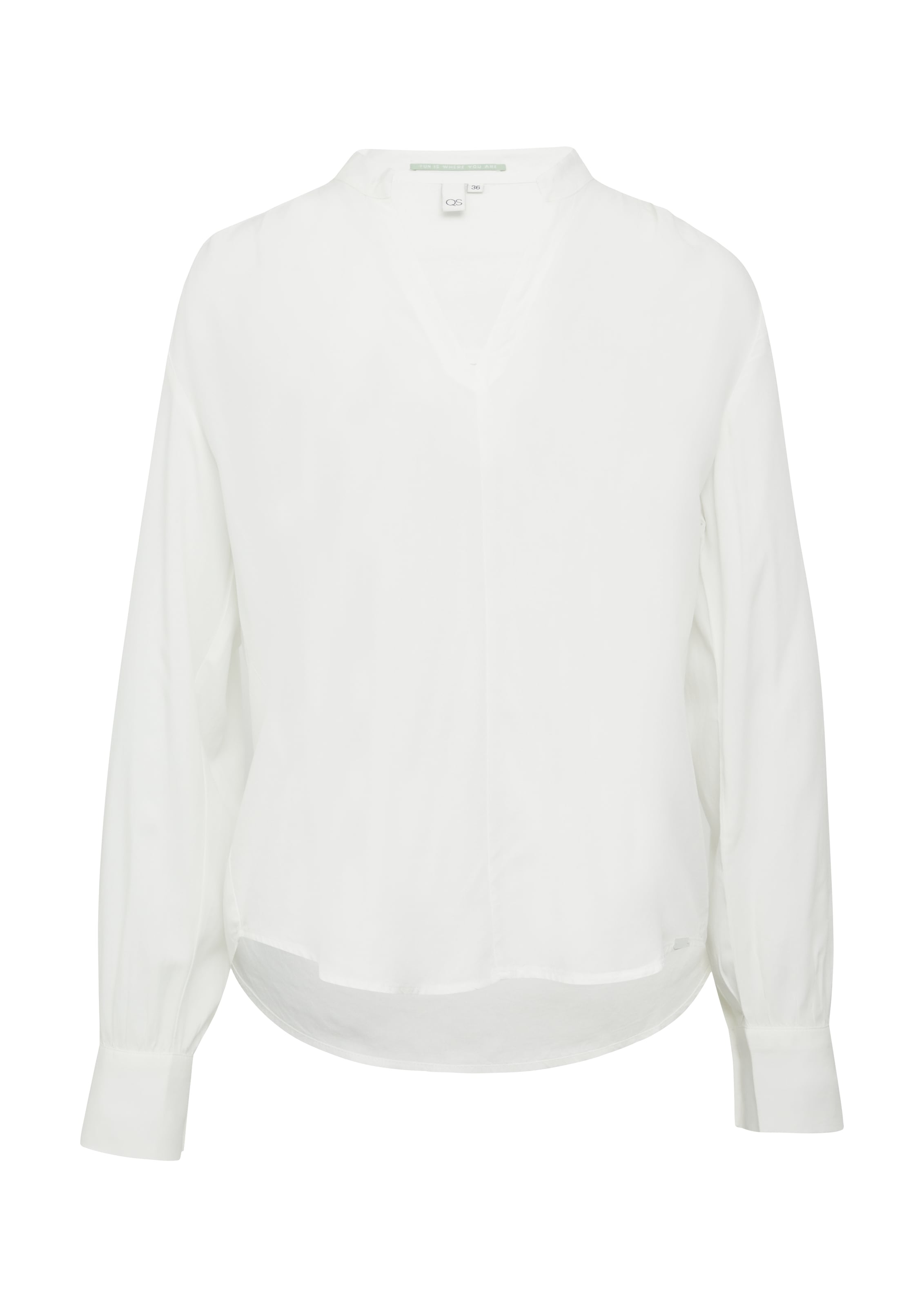 QS Блузка в Бежевый: спереди