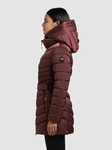 khujo Winter jacket 'Kina' in Red